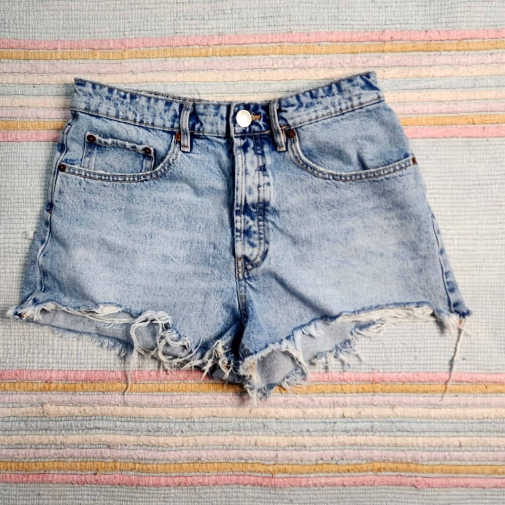 Zara Cutoff Denim Shorts